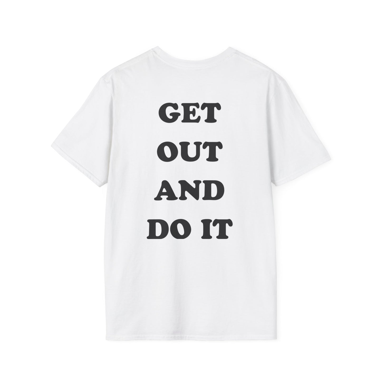 Get out Unisex Softstyle T-Shirt