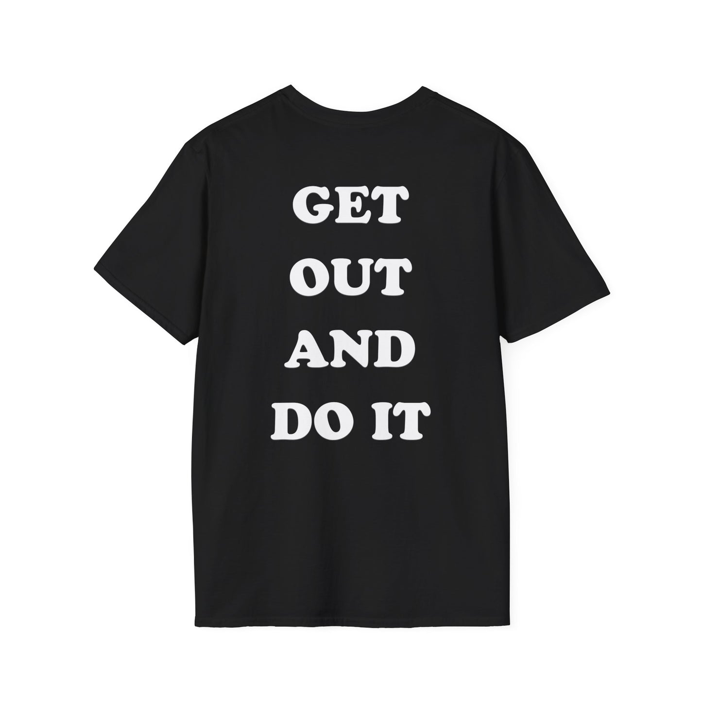 Get out Unisex Softstyle T-Shirt