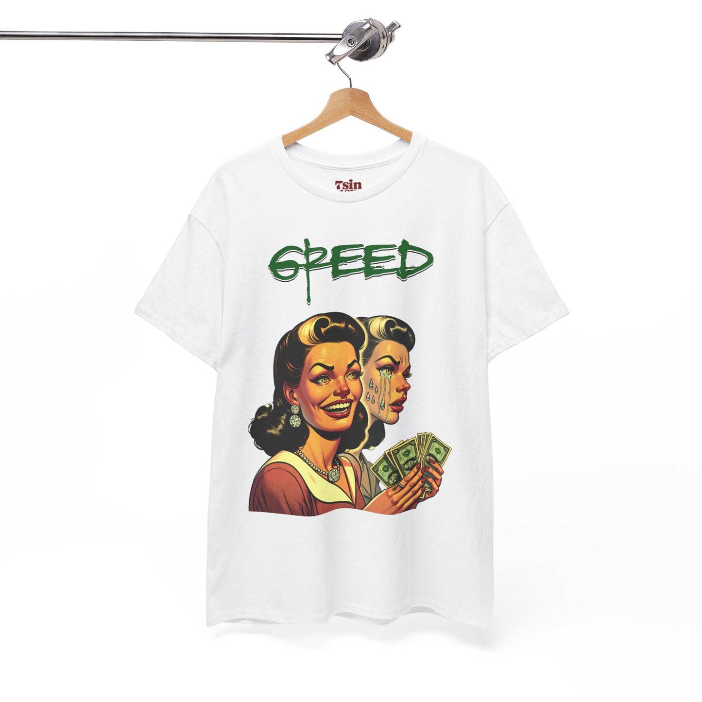 Greed Unisex Heavy Cotton Tee